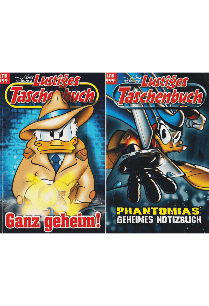 Lustiges Taschenbuch 999 Notizbuch - Beispielfoto